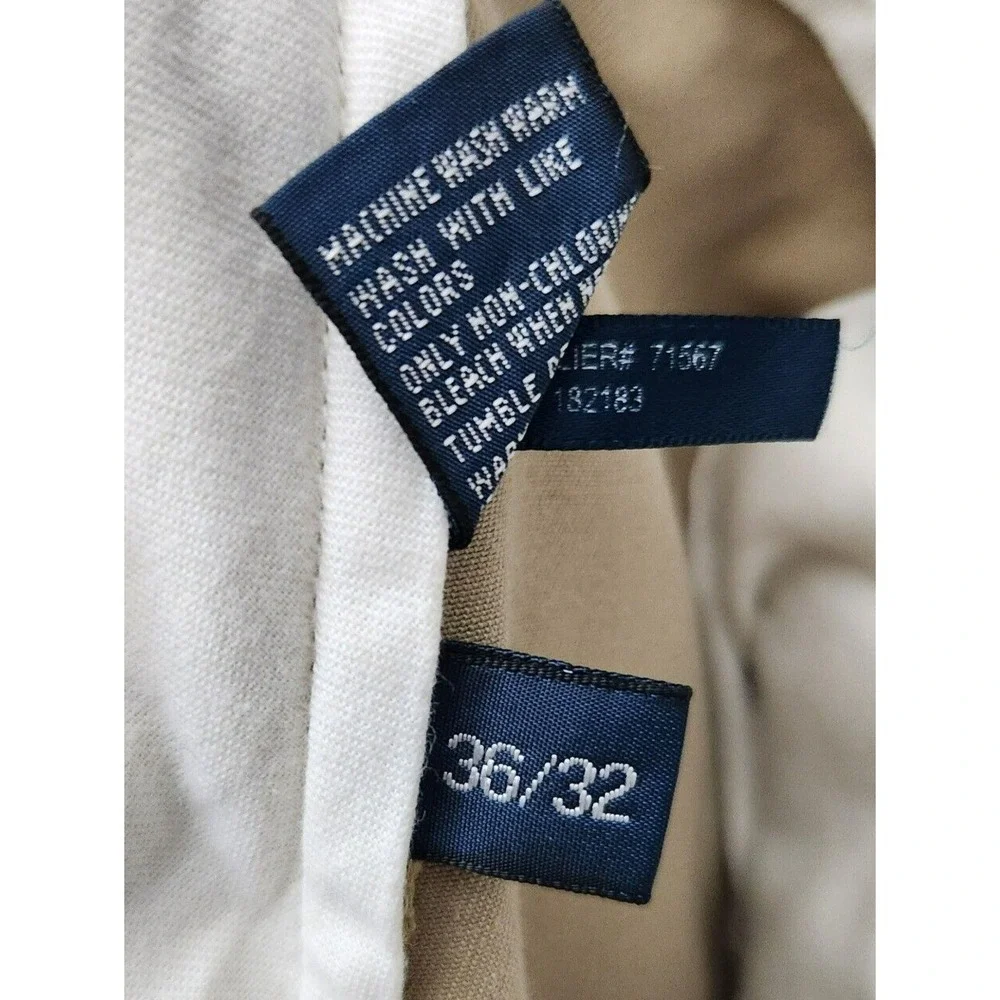 Polo Ralph Lauren Preston Pants Men's 36x32 Beige Straight Leg Chinos
